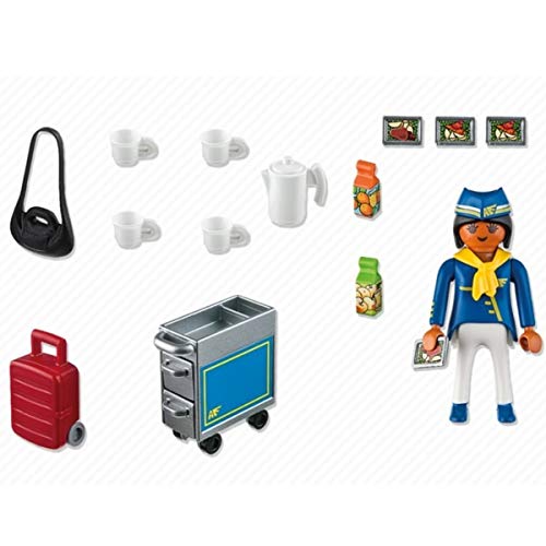 Playmobil - 4761 - Construction Set - Stewardess with